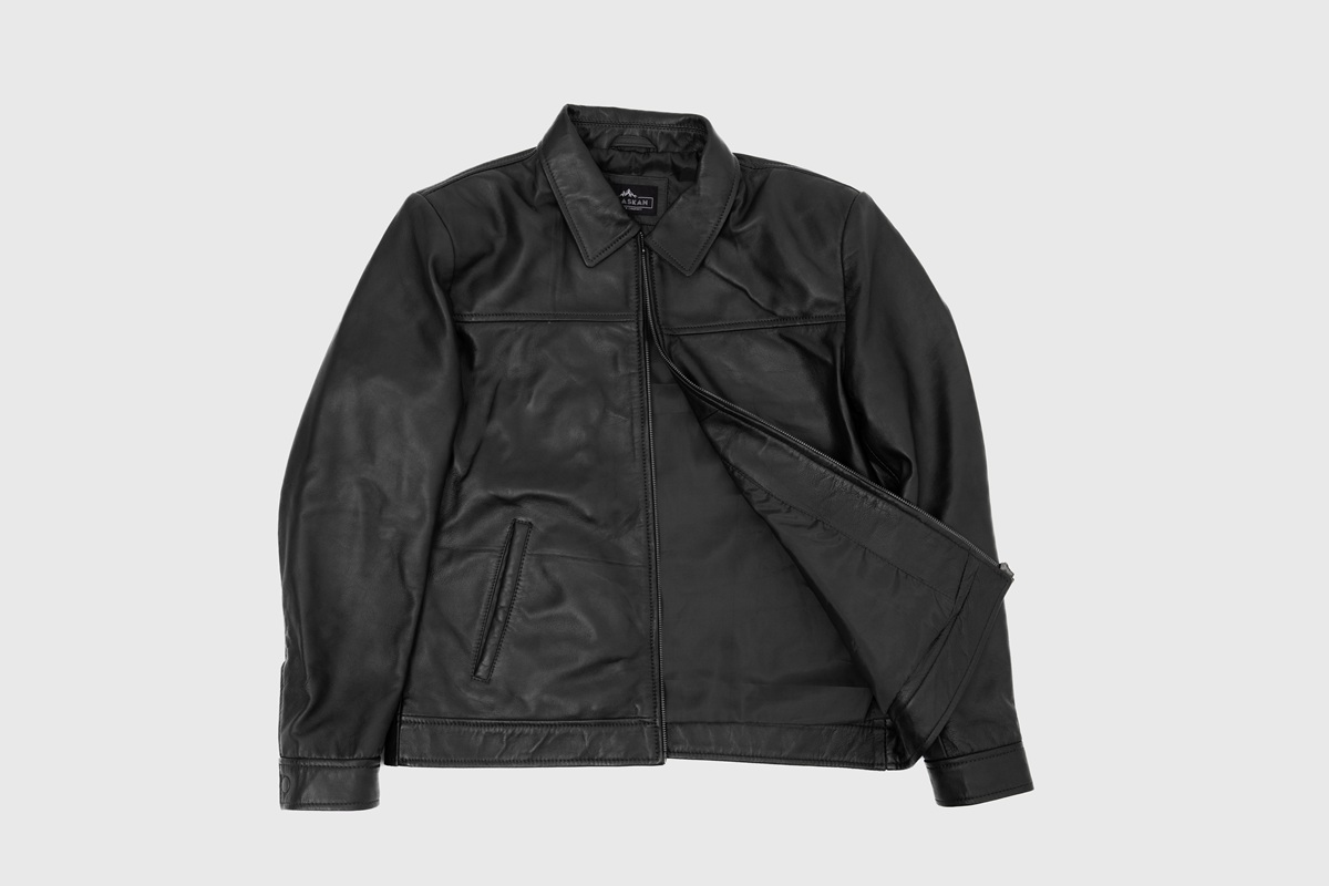 Willis Black Leather Jacket